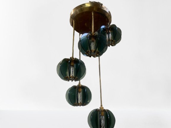 Lustre De Gino Paroldo Pour Fontana Arte -photo-4