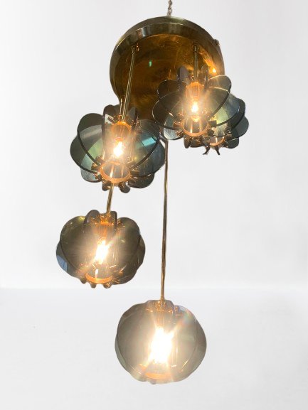 Lustre De Gino Paroldo Pour Fontana Arte -photo-2