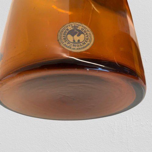 Ensemble De Six Bouteilles « Gulvvase » d'Otto Brauer Pour Kastrup Holmegaard -photo-4