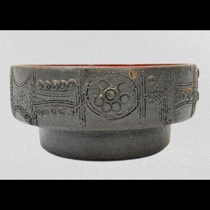 Glazed Ceramic Amphora Bowl -photo-2