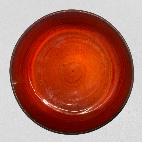 Glazed Ceramic Amphora Bowl -photo-4