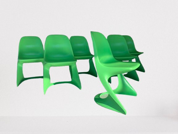 Chaises Casalino 2004-00 Par Alexander Begge Pour Casala-photo-5