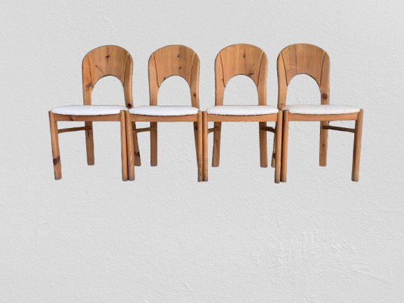 Set Of 4 Koefoed Style Dining Chairs-photo-4