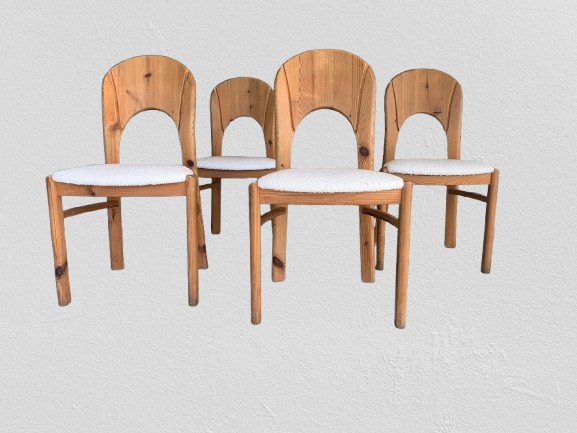 Set Of 4 Koefoed Style Dining Chairs