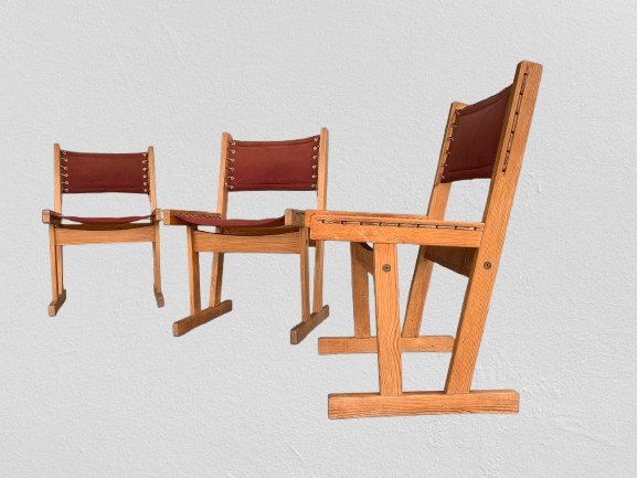Chaises Safari De Svein Björneng Pour Bruksbo Norway -photo-2