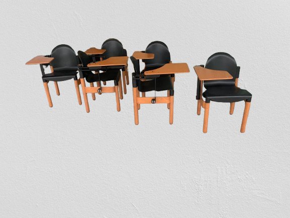 Chaises Flex 2000 Par Gerd Lange Pour Thonet  -photo-1