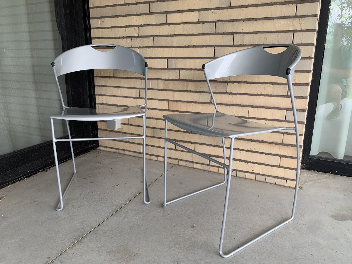 Juliette Chairs By Hannes Wettstein For Cerruti Baleri-photo-4