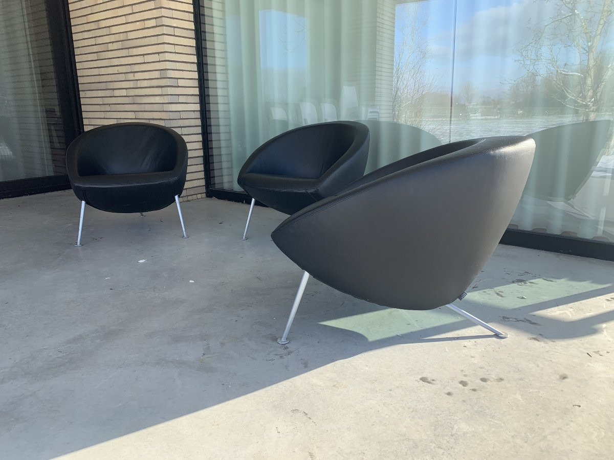 Chaises Longues Hanna Par René Holten Pour Artifort -photo-1