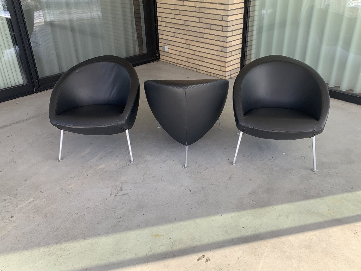 Chaises Longues Hanna Par René Holten Pour Artifort -photo-2