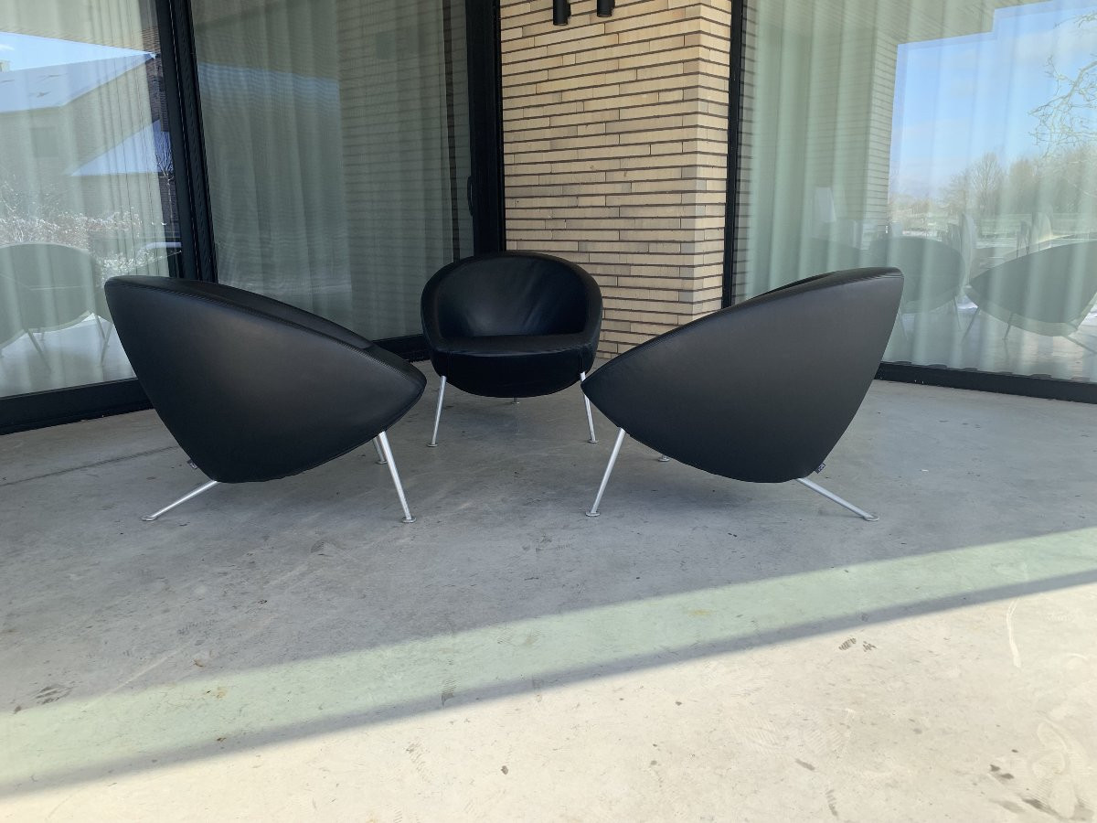 Chaises Longues Hanna Par René Holten Pour Artifort -photo-3