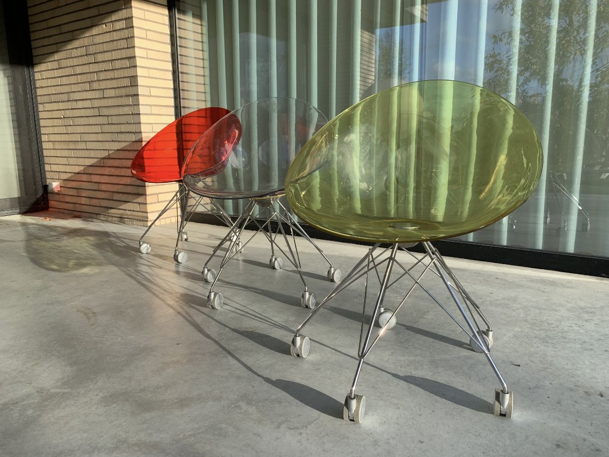 Fauteuils Ero/s/ De Kartell Avec Philippe Starck-photo-4