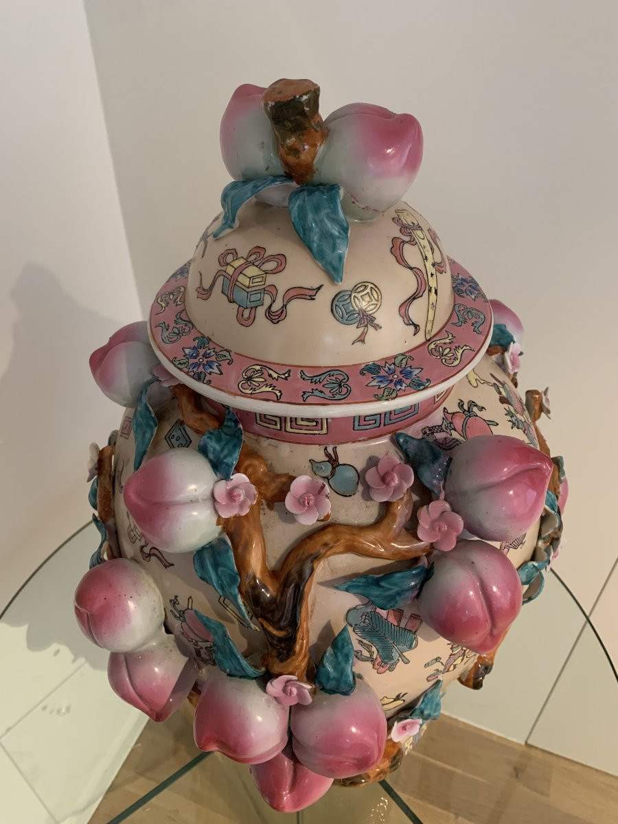Vase à Couvercle Feng Qian Zhilong-photo-3