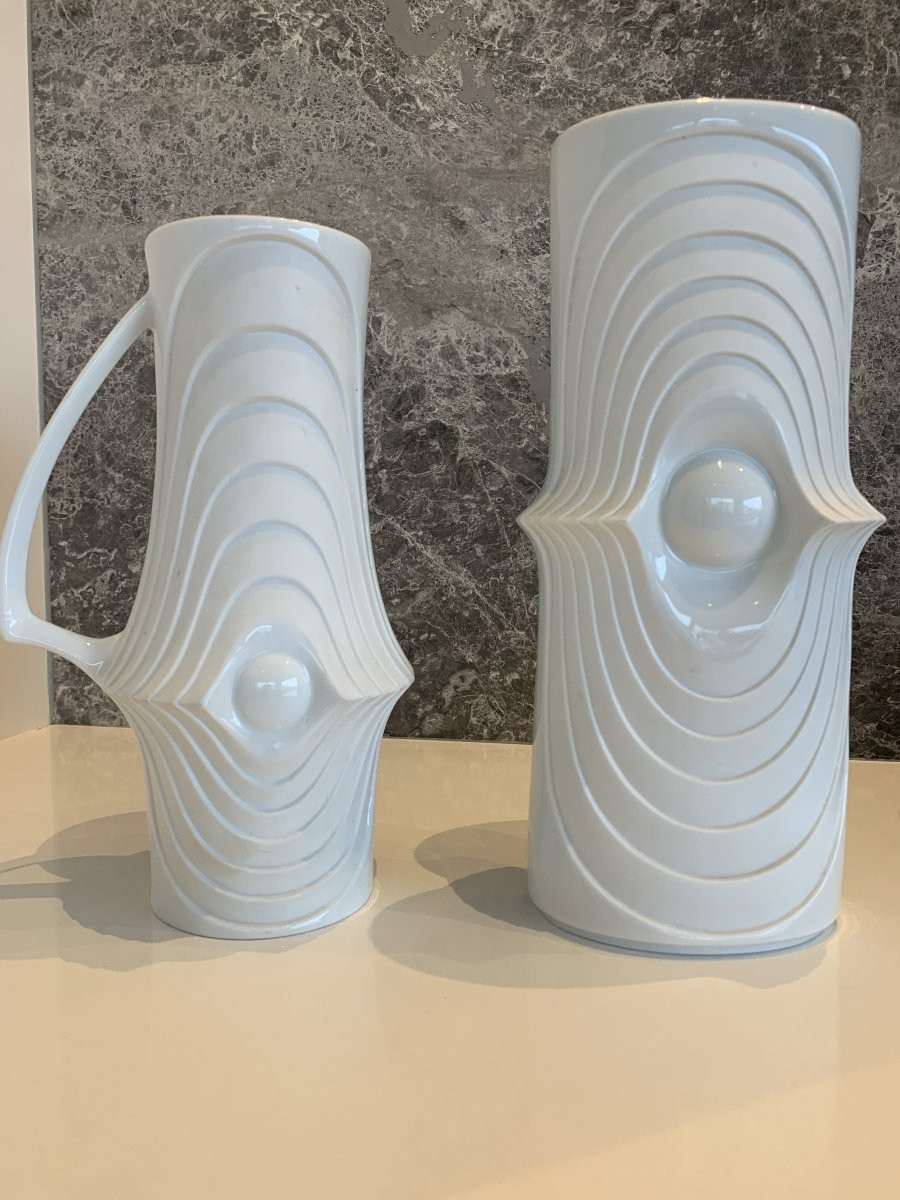 Ensemble De Vases Swing De Royal Porzellan Bavaria Kpm-photo-4
