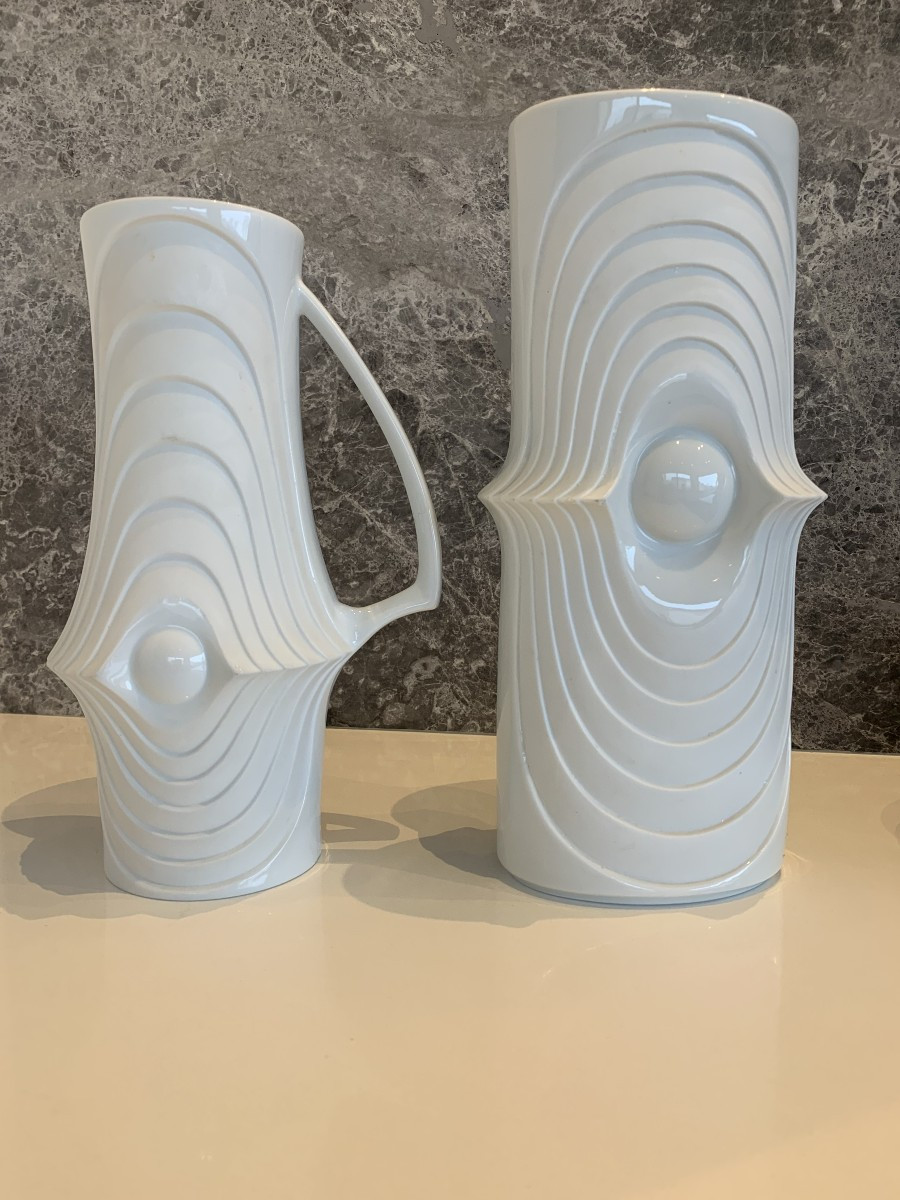 Ensemble De Vases Swing De Royal Porzellan Bavaria Kpm