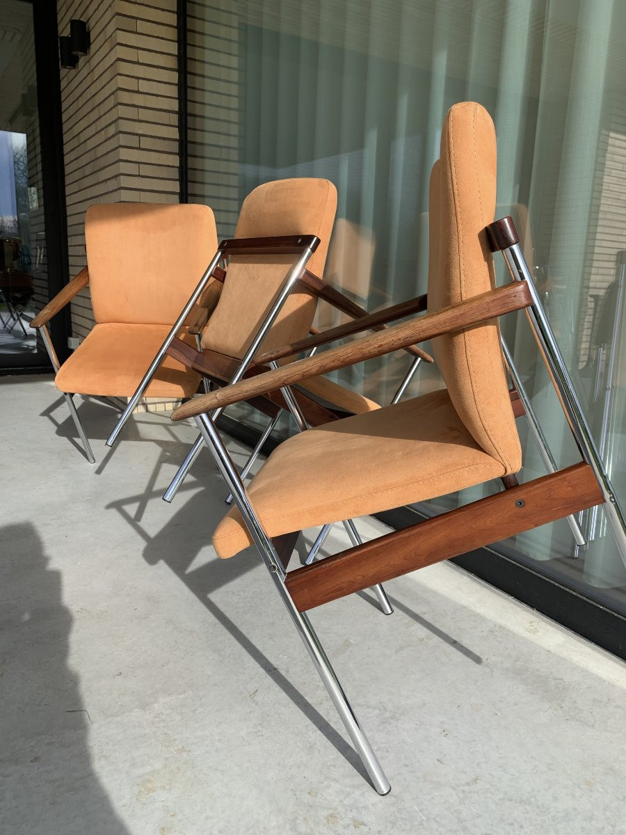 Armchairs By Sven Ivar Dysthe For Thereca -photo-4