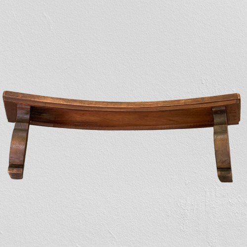 Antique Oak Bench -photo-4