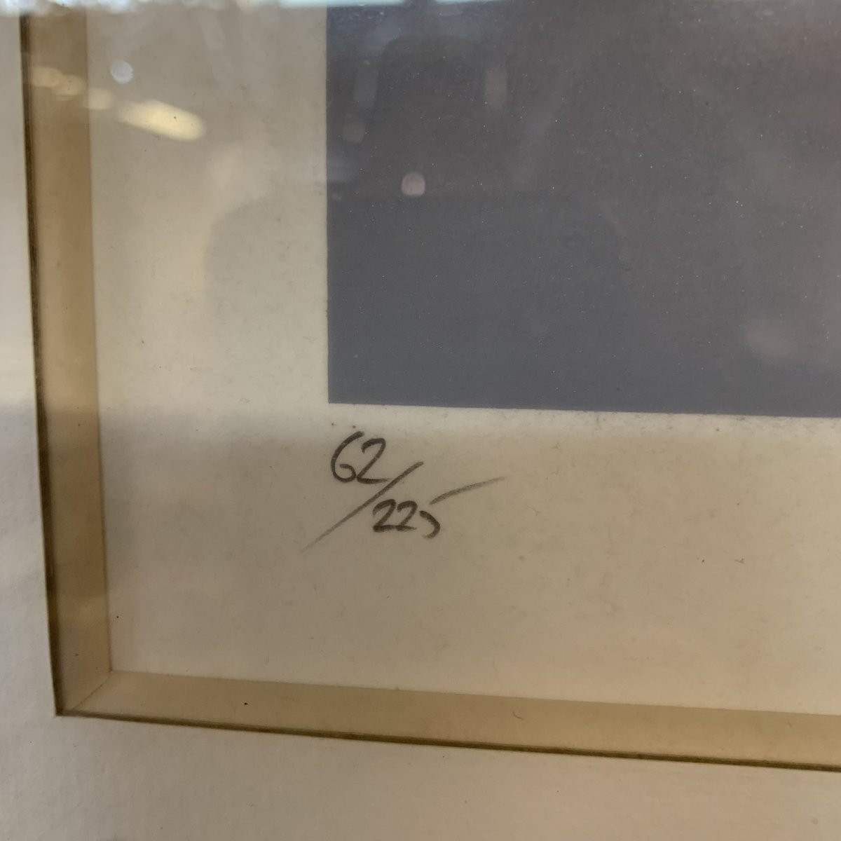 Lithographie « Chaises Rouges » d'Ole Kurtzau "-photo-3