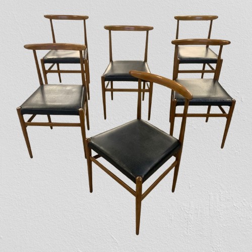 Set Of 6 Designer Dining Room Chairs