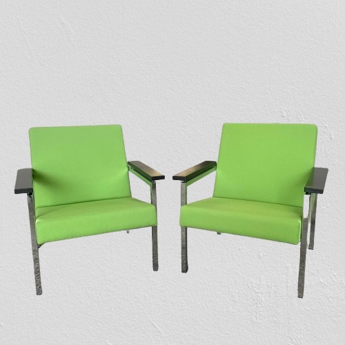 Model 30 Armchairs By Gijs Van Der Sluis For Van Der Sluis Meubelen Culemborg
