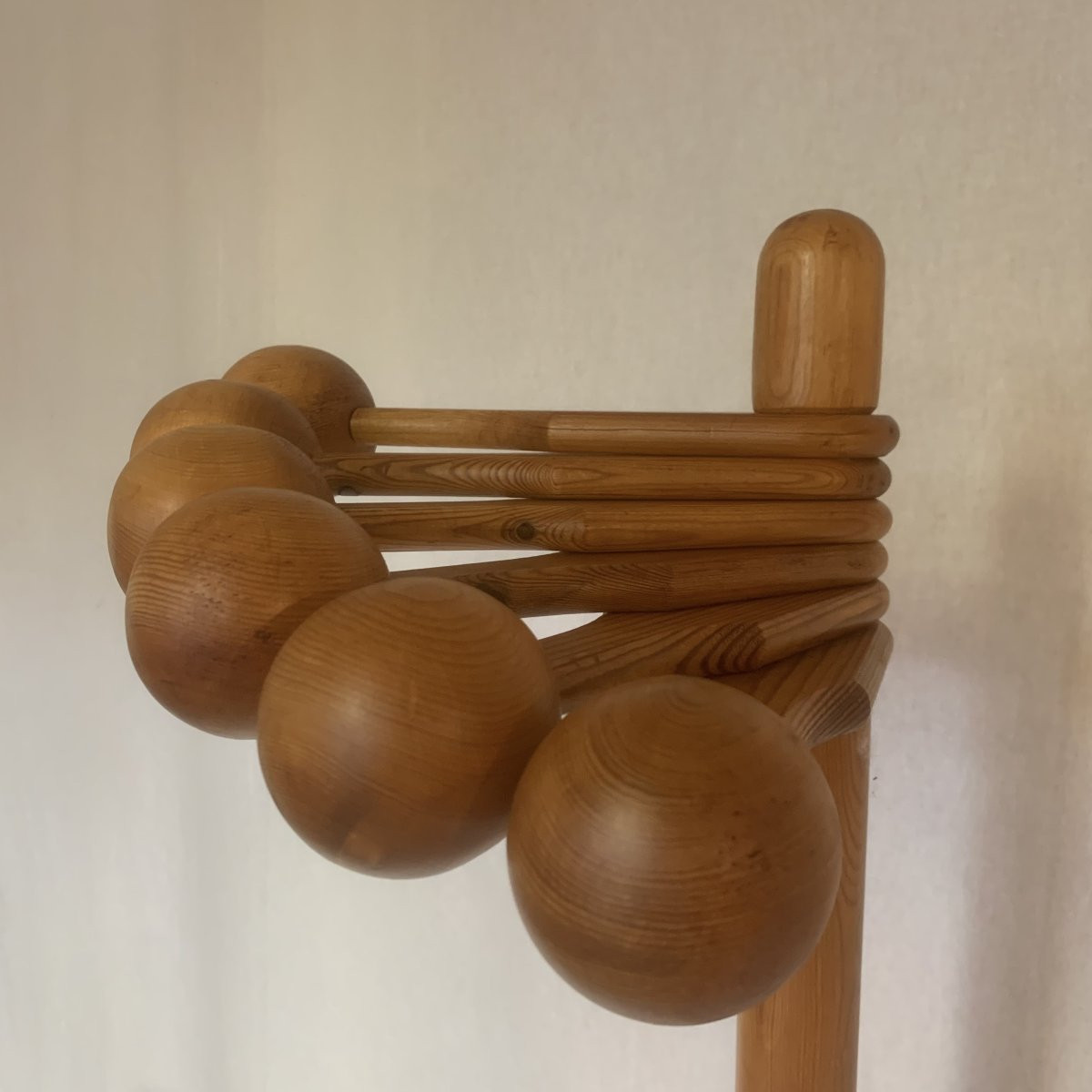 “les Arcs Miribel” Coat Rack By Charlotte Perriand -photo-2