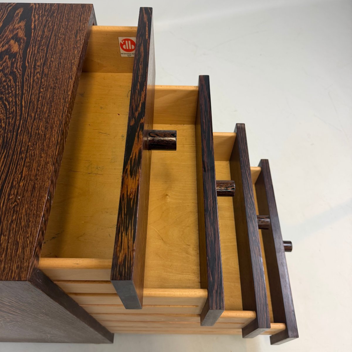 Bureau moderniste avec commode assortie de Vandenberghe-Pauvers -photo-5