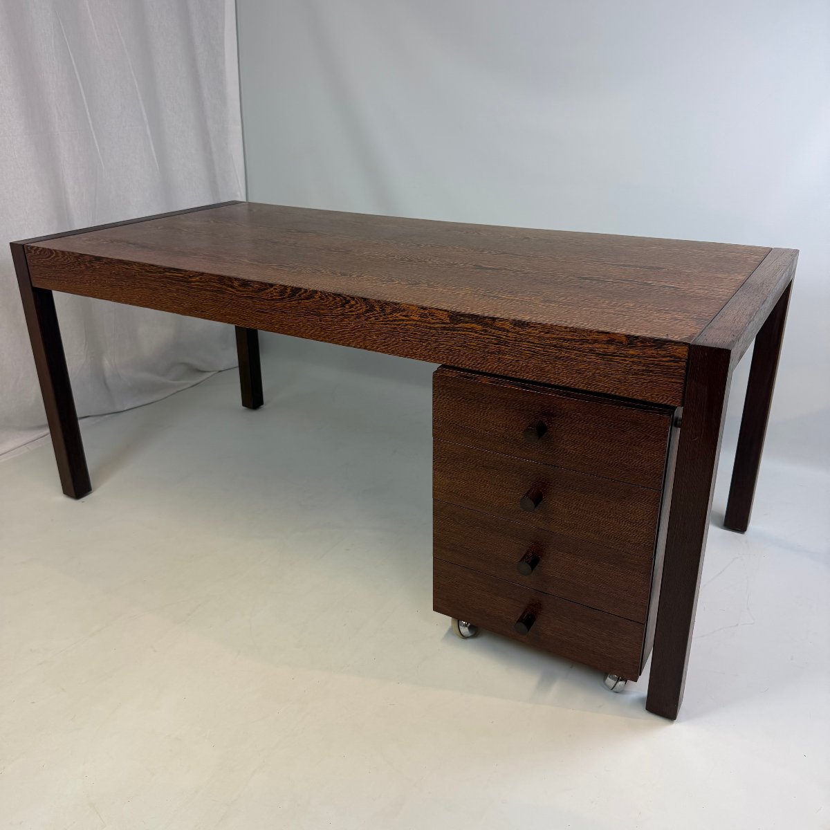 Bureau moderniste avec commode assortie de Vandenberghe-Pauvers 
