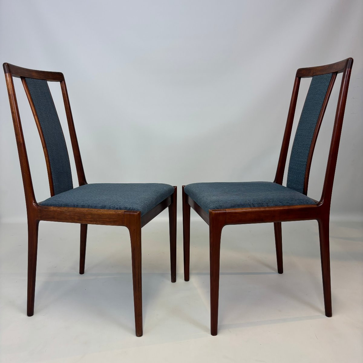 Chaises de salle à manger moderniste de Lübke Möbel-photo-2