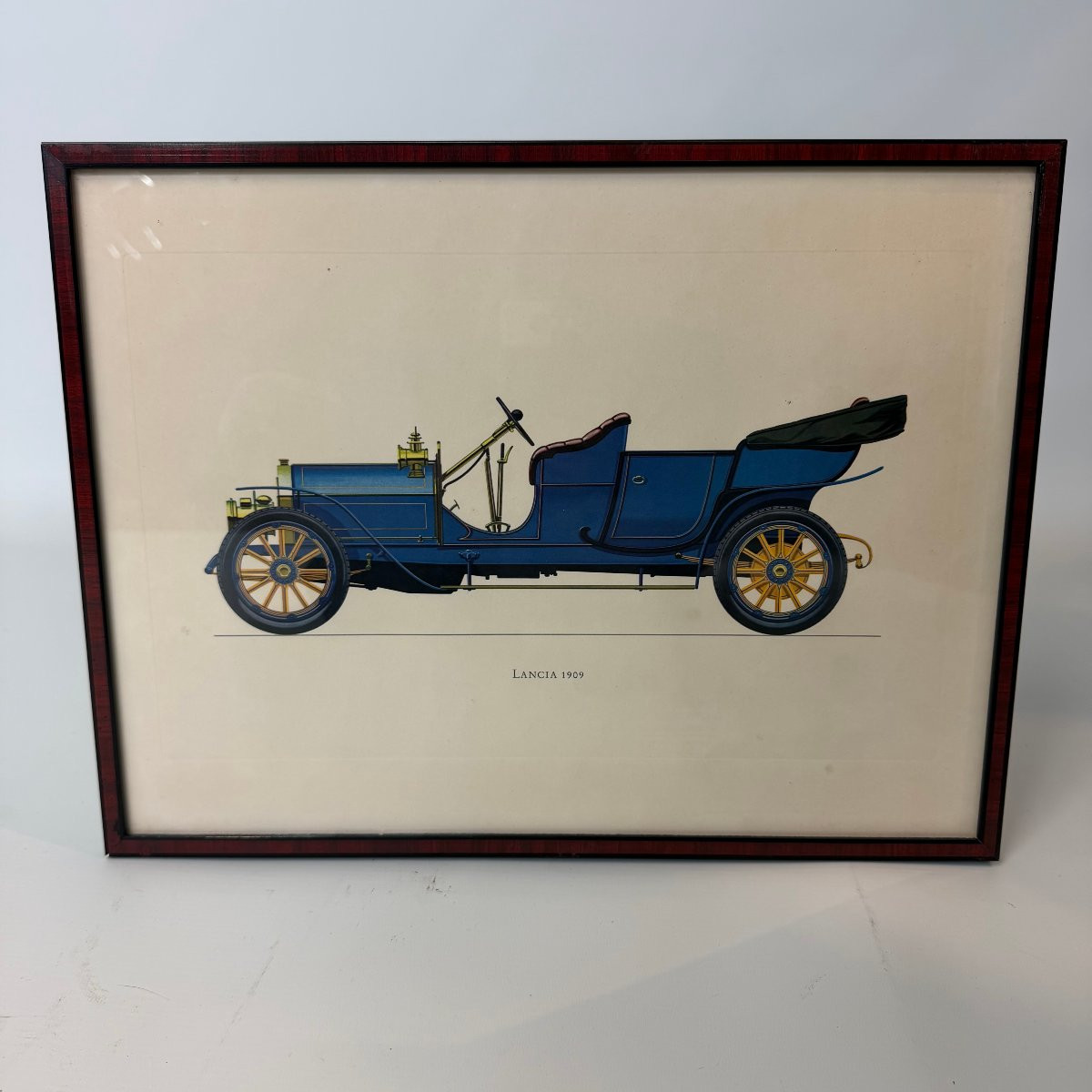 Lithographies de voitures classiques-photo-2