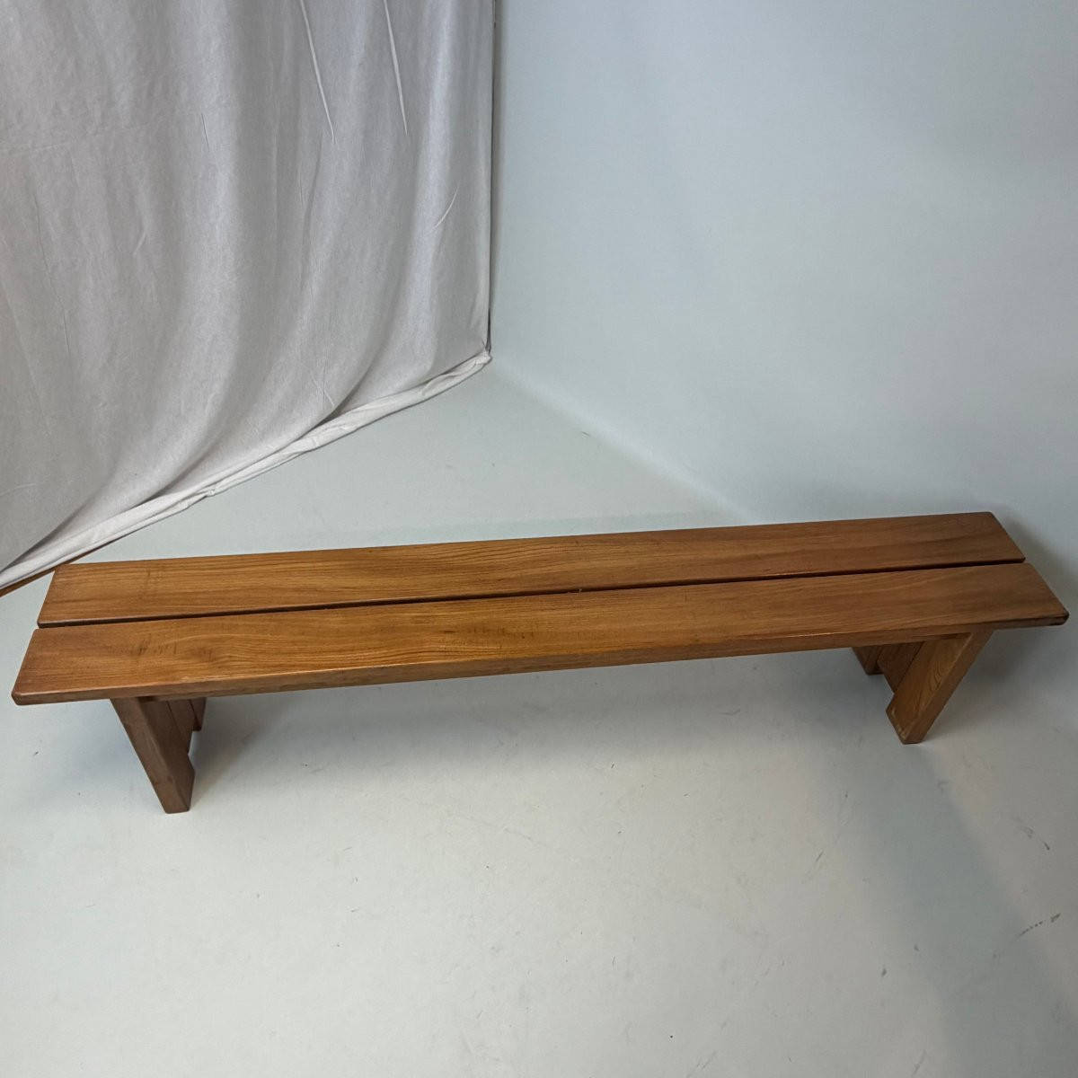 Brutalist Bench Made Of Elm Planks-photo-6