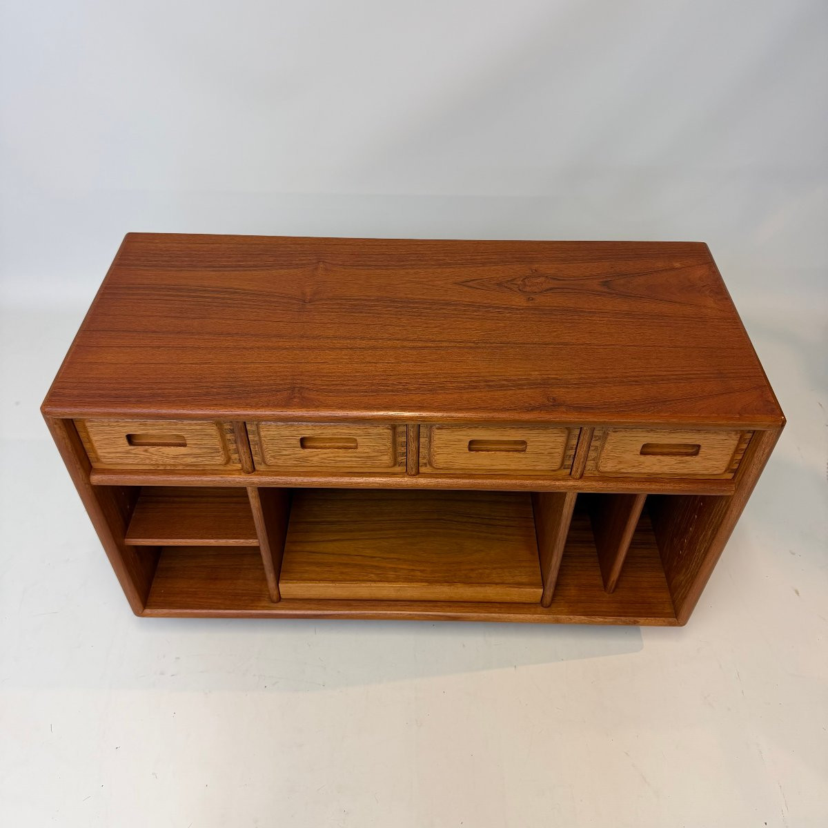 Scandinavian Mid-century Multimedia Cabinet  -photo-3