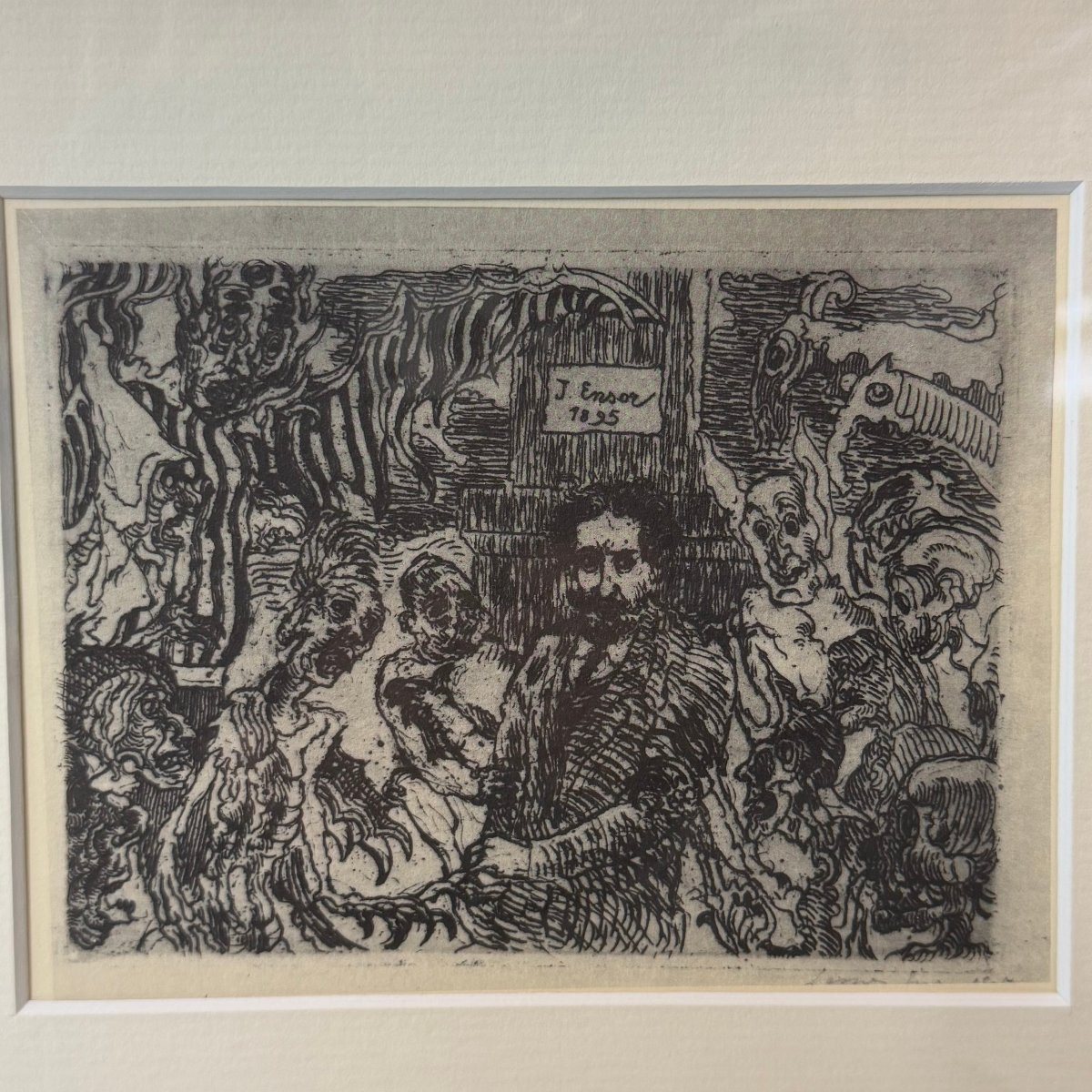 Reproduction des démons de l'artiste par James Ensor-photo-3