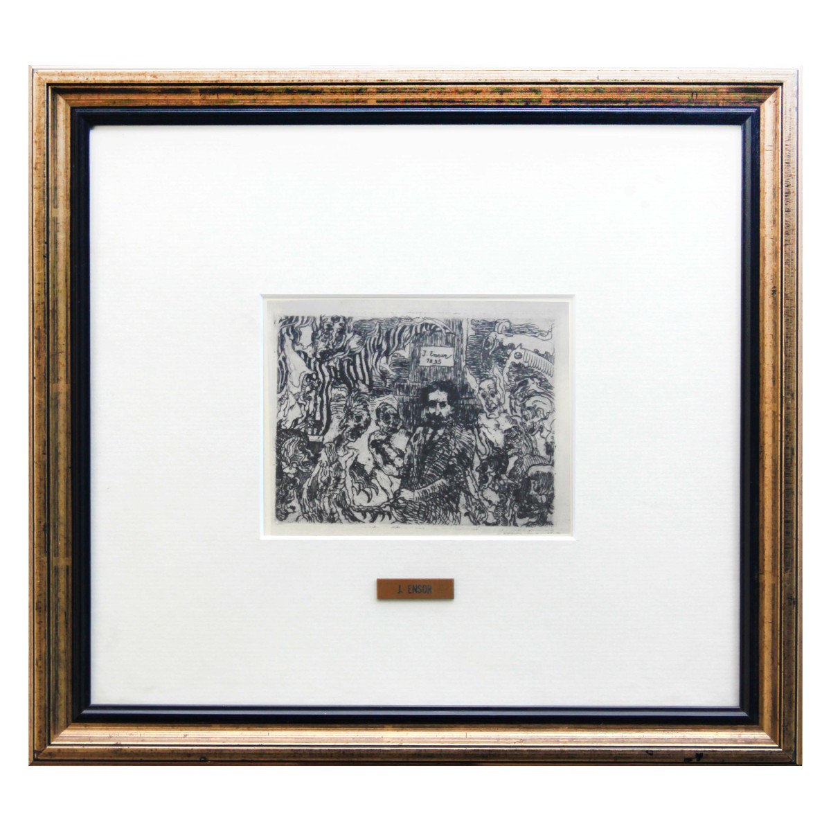 Reproduction des démons de l'artiste par James Ensor