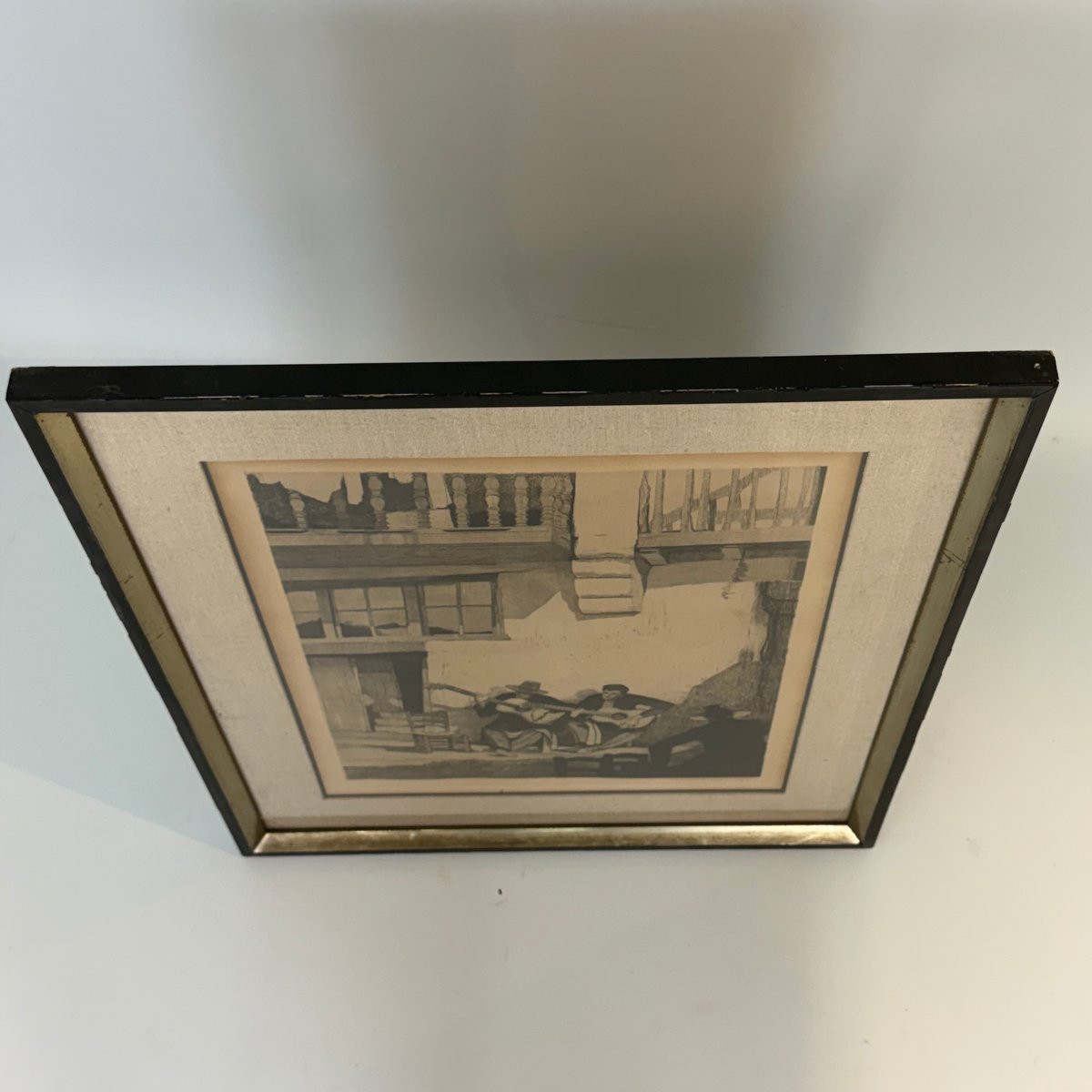 Gravure « Guitaristes » par Charles Swyncop -photo-3