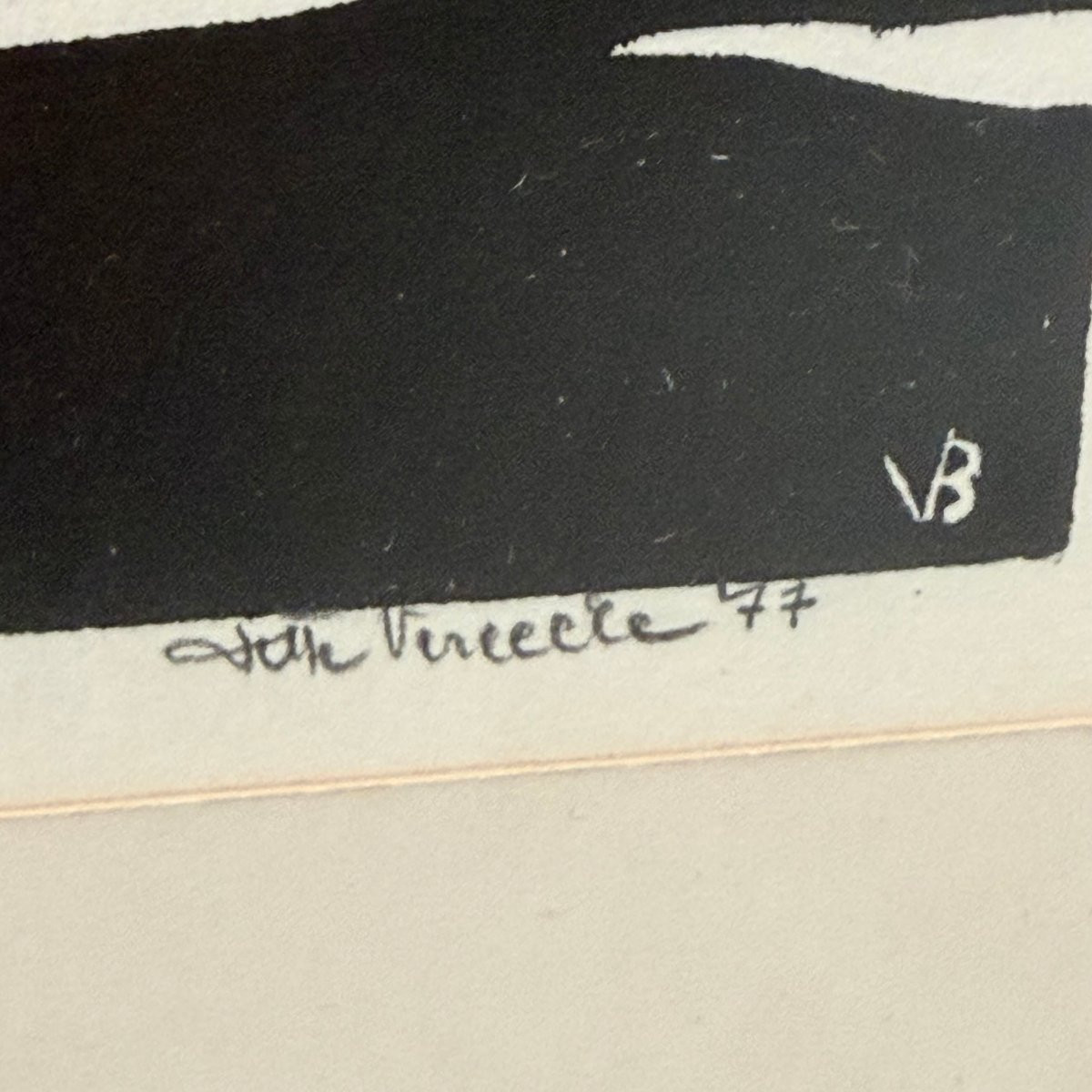 Linogravure ‘Soapdream’ par Bernadette Vereecke -photo-3