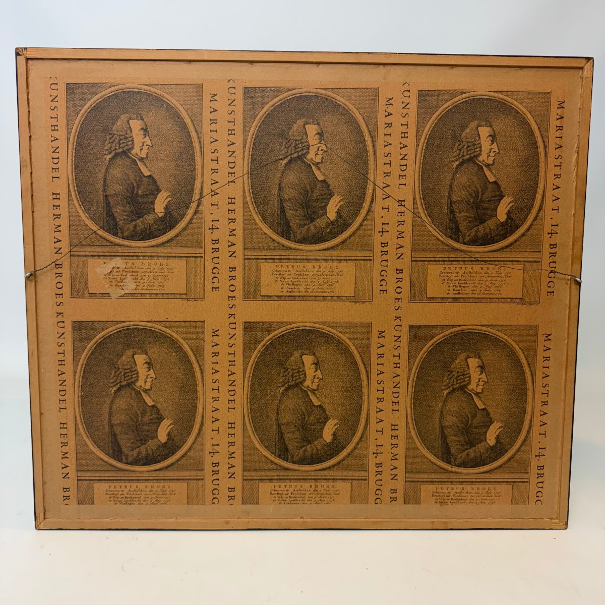 Linogravure « nu allongé » par Maurice Van Saene -photo-3