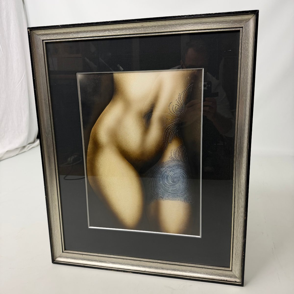 Huile sur papier par Modeste Roldan-photo-1