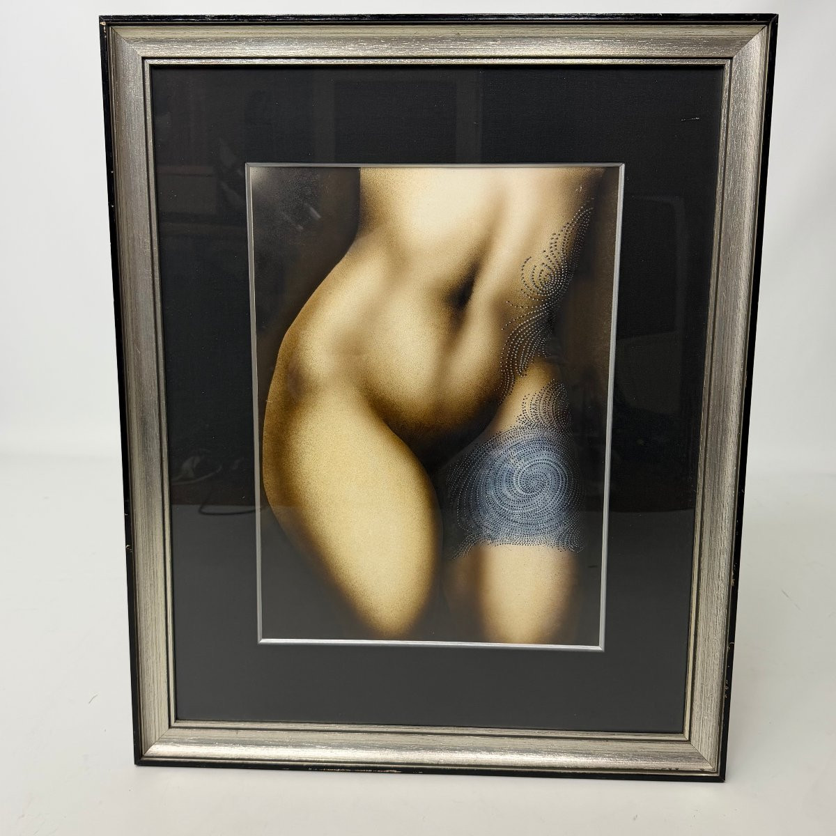 Huile sur papier par Modeste Roldan-photo-2