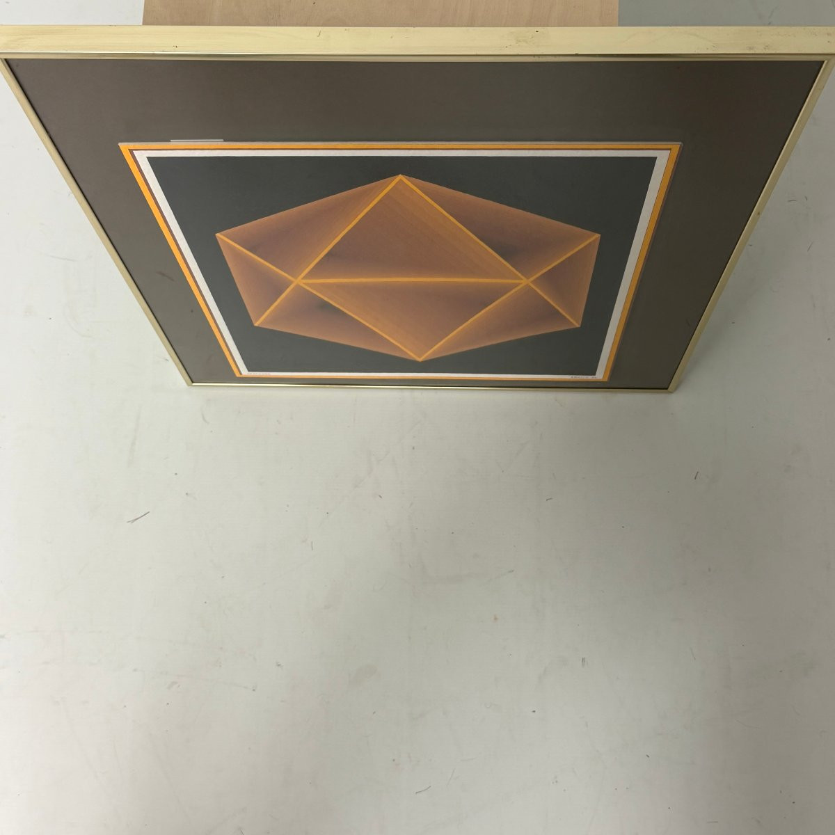 Op art « Hexagone » par Enrico-photo-5