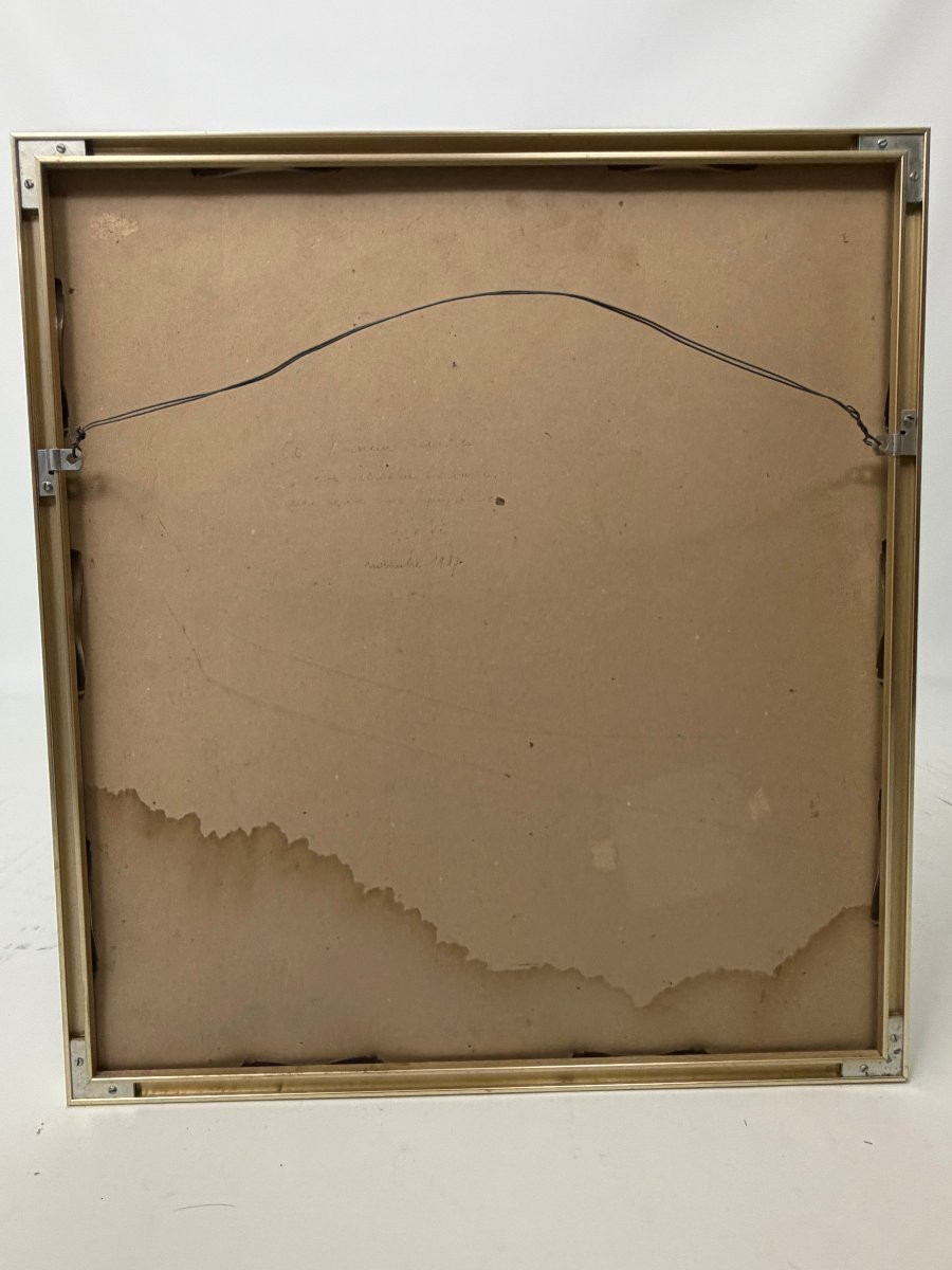 Op art « Hexagone » par Enrico-photo-6