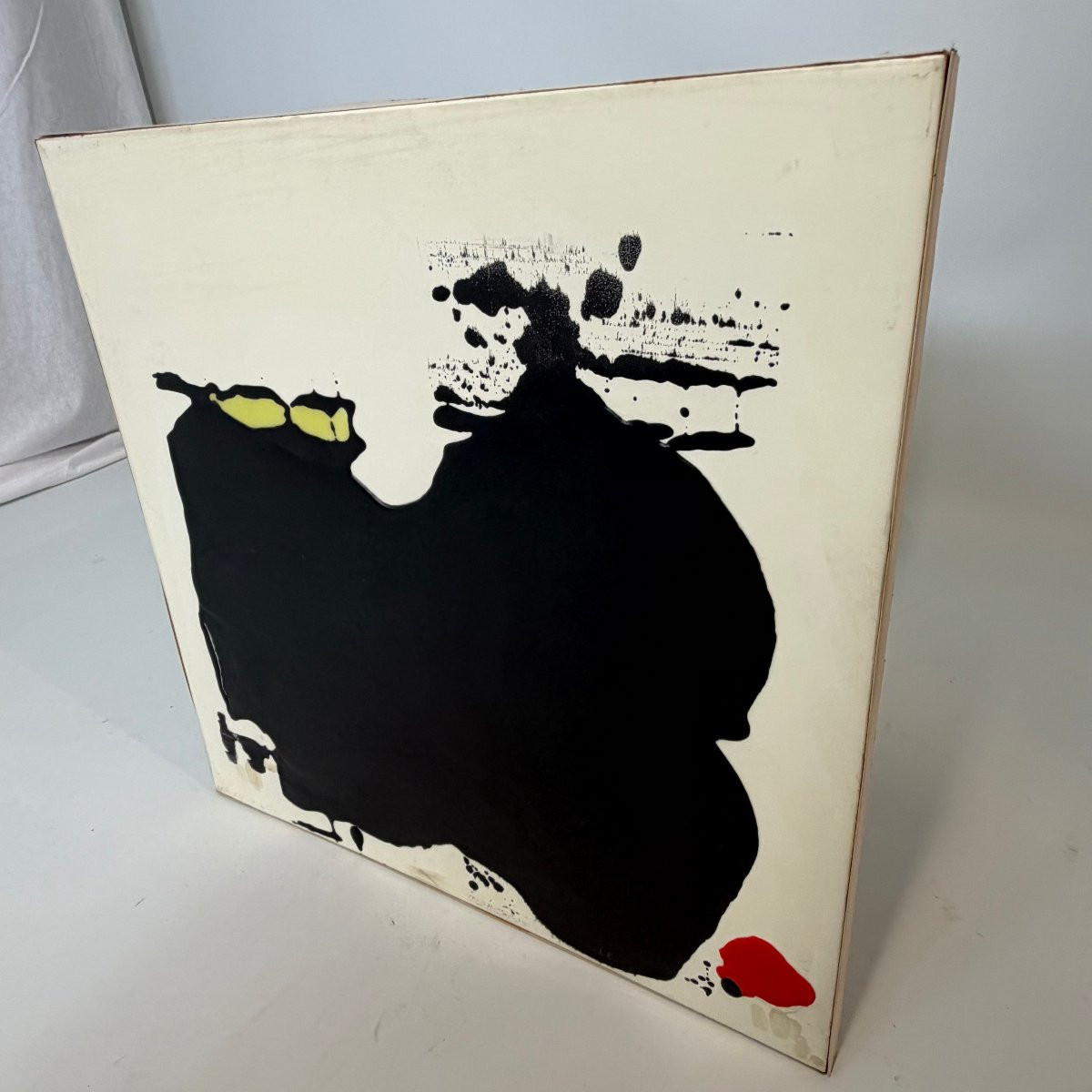 "the Cat", Oil On Panel By Christine Ravaux-photo-7