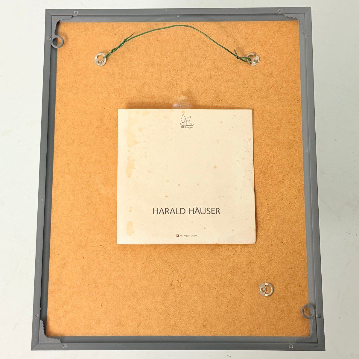 Lithographie de Harald Häuser-photo-4