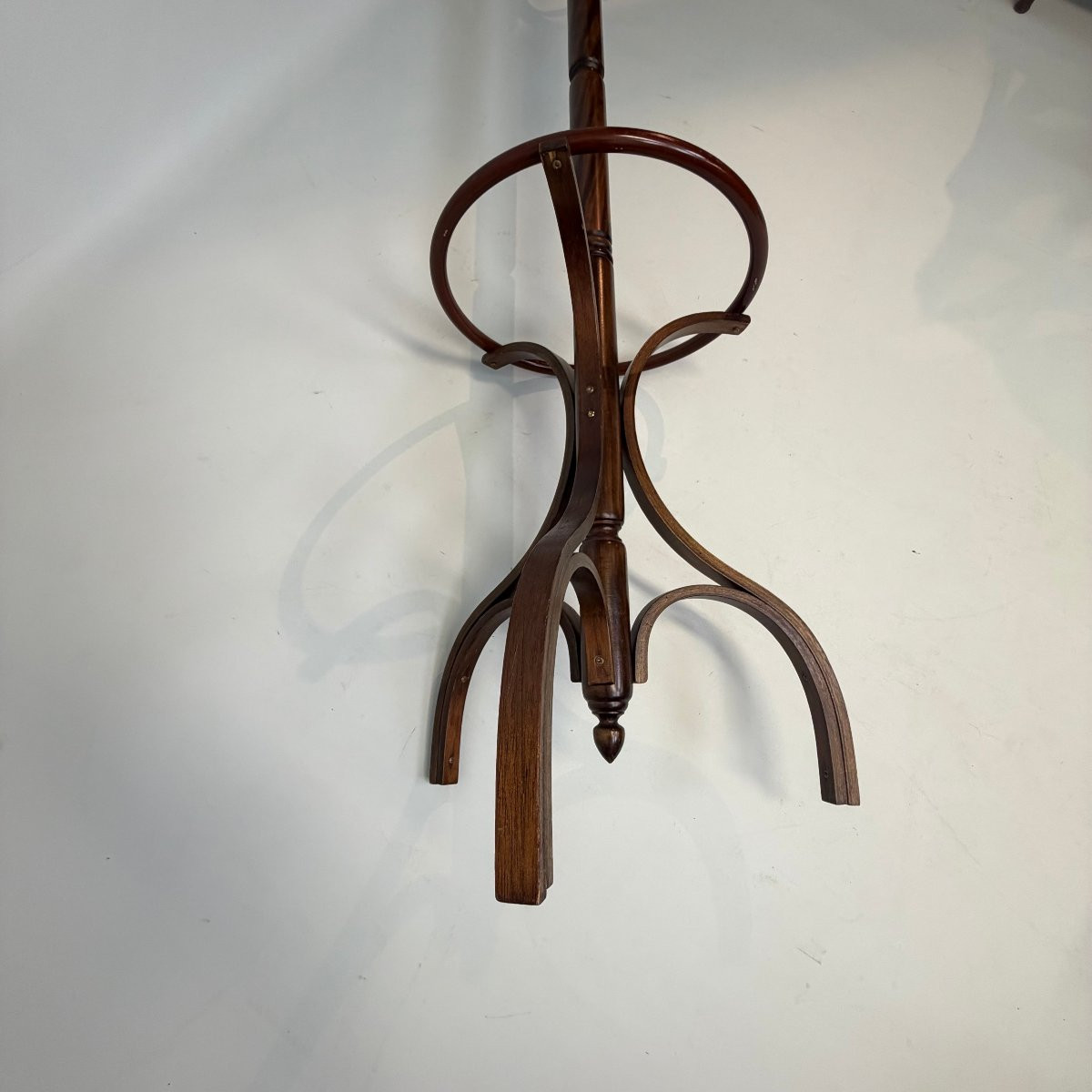 Porte-manteau en bois courbé de style Thonet « Perroquet »  -photo-7