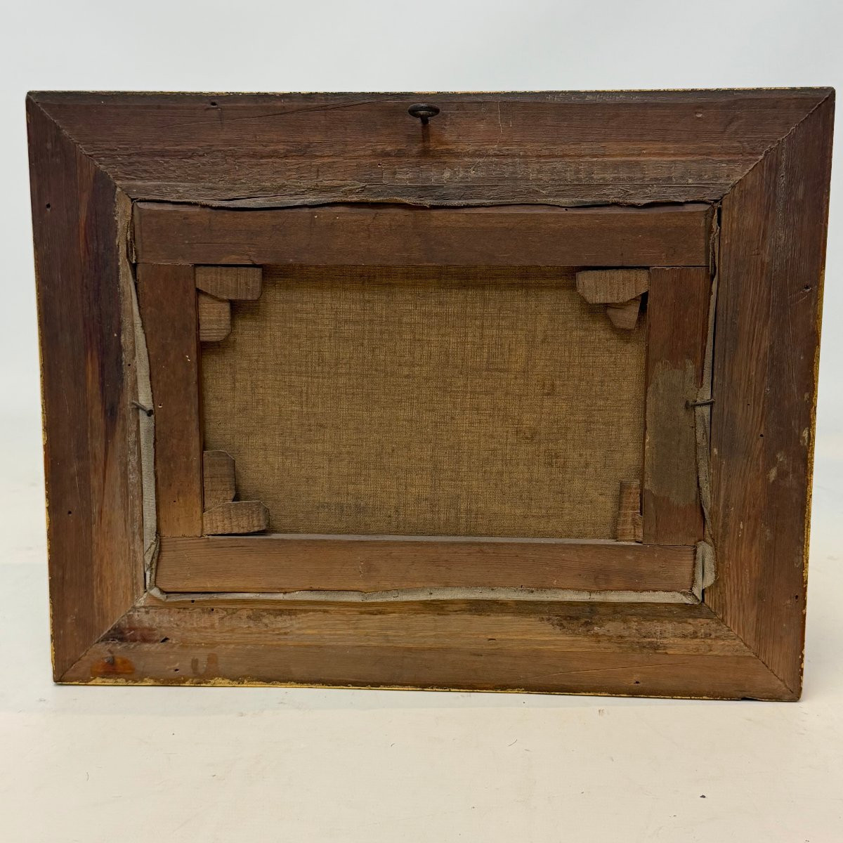 River Landscape In Oil On Canvas -photo-6