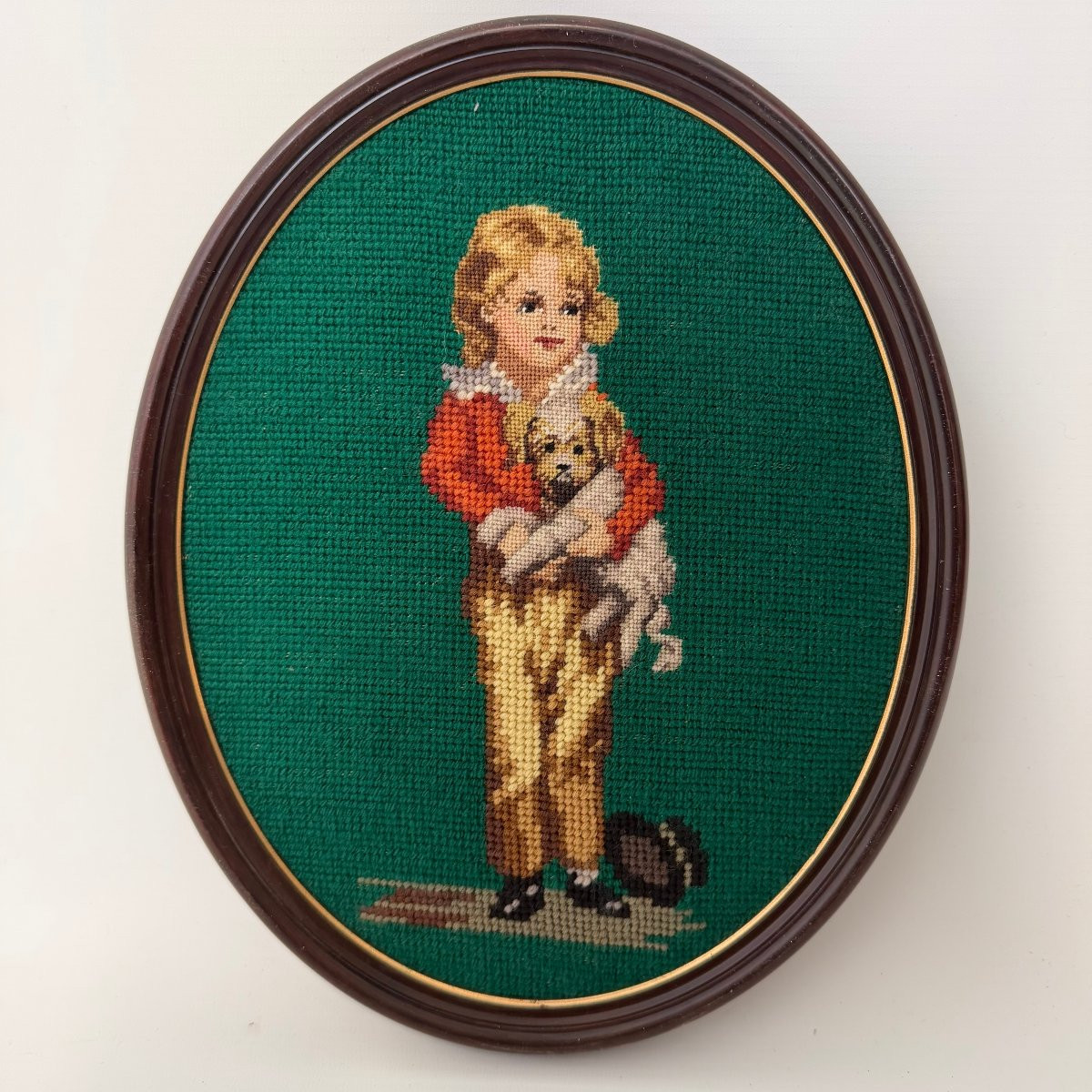 Victorian-style Hand-embroidered -photo-3