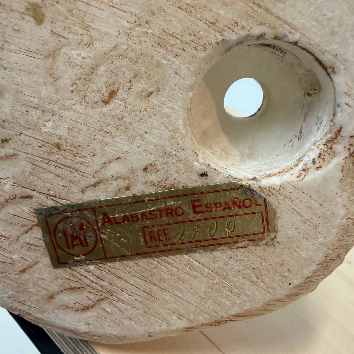 Statue en albâtre représentant une femme asiatique-photo-6