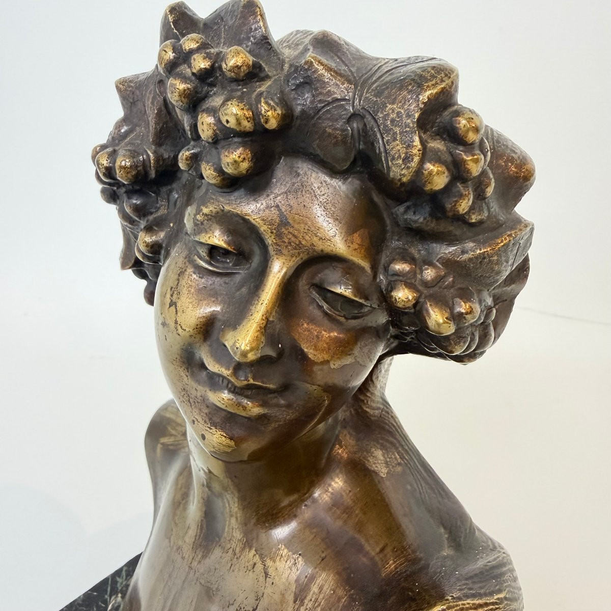 Bust Of Flora By Jef Lambeaux-photo-4