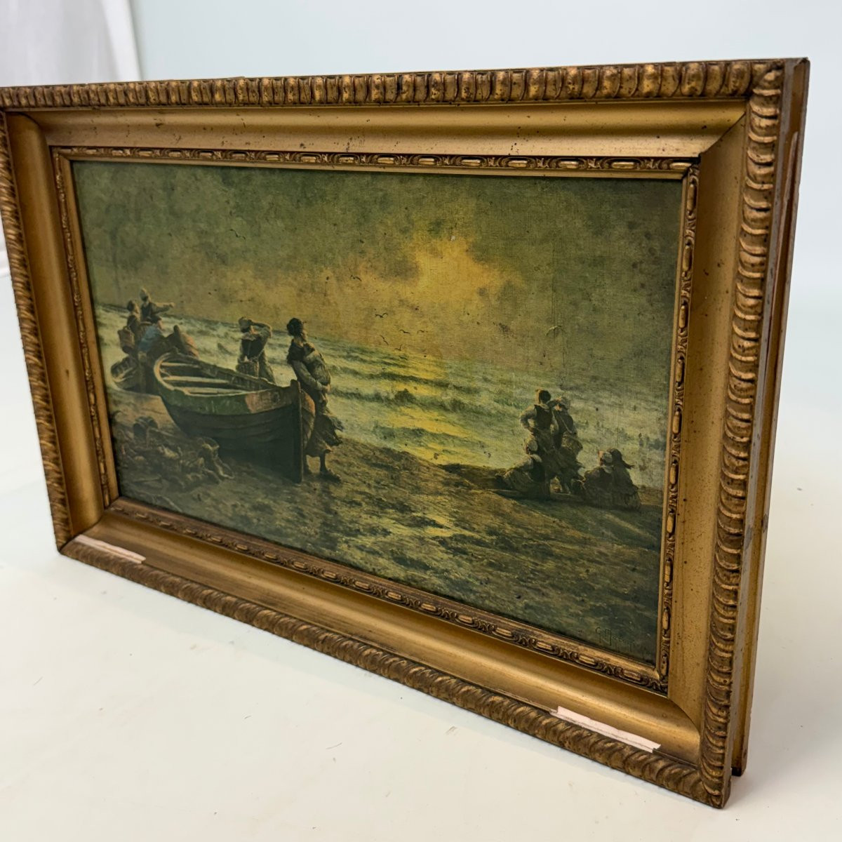 Reproduction Of A Coastal Scene -photo-3