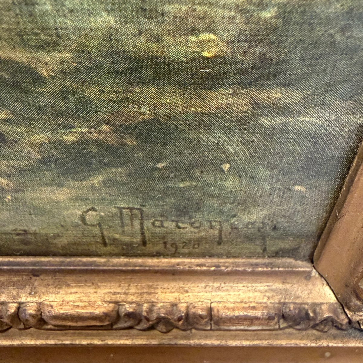 Reproduction Of A Coastal Scene -photo-4