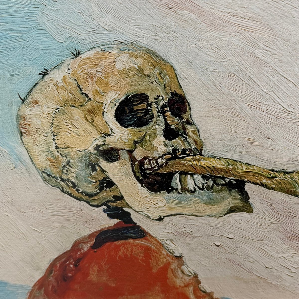 « Squelettes se disputant un hareng fumé » d'après James Ensor-photo-3