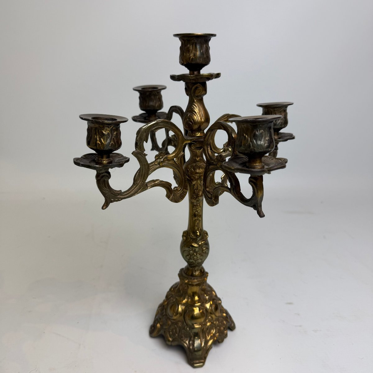 Ensemble de cheminée trois pièces de style Louis XV -photo-7